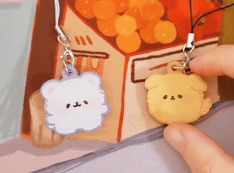 Small Animal Magnet Charms