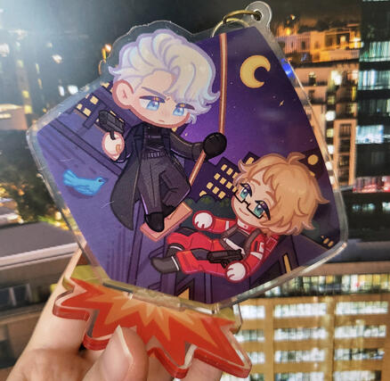 Standee Charm Back Standee Charm Back