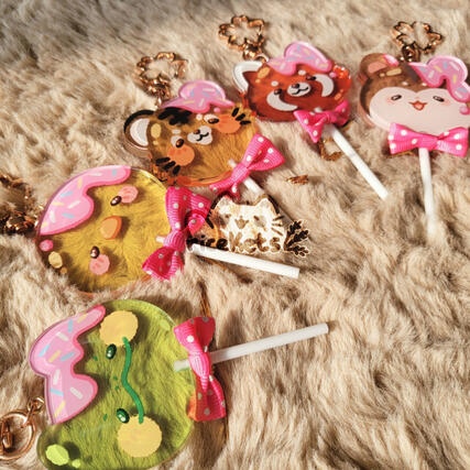 forest animal lollipops forest animal lollipops