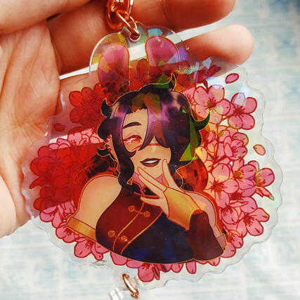 Flower Charm Front Flower Charm Front
