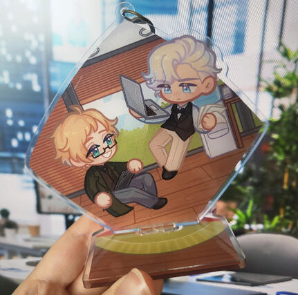 Standee Charm Front Standee Charm Front
